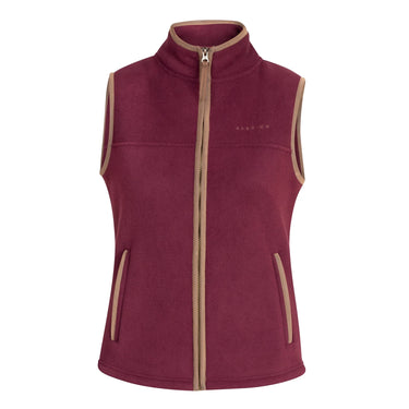 Shires Maroon Aubrion Core Fleece Gilet - Gents| Online For Equine