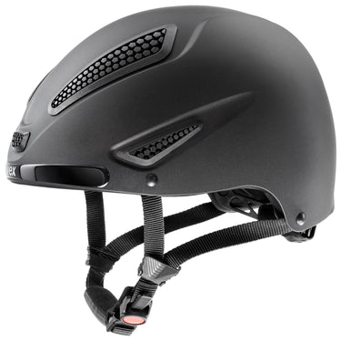 Buy Uvex Black Matt Perfexxion II XC Riding Hat - L - XL | 59cm - 61cm| Online for Equine