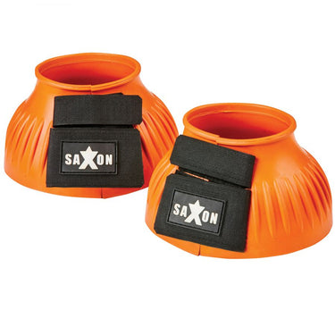 Buy Saxon Ribbed Touch Tape Bell Boots | Online for Equine