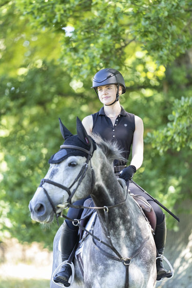 Buy Charles Owen Esme Black Luna Riding Hat | Online for Equine