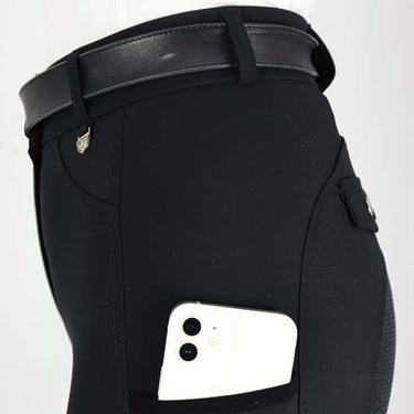 Buy Woof Wear Hybrid Full Seat Black Riding Tights | Online for Equine