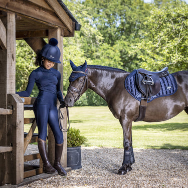 Le Mieux Young Rider Indigo Pull On Breeches