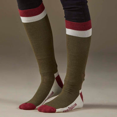 Toggi Field Bamboo Long Riding Socks (3 Pack)-One Size (UK 4-8)-Mixed