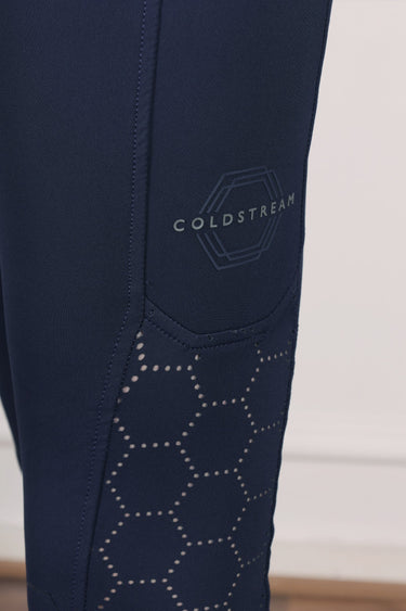 Coldstream Ecclaw Elite Compression Riding Tights Navy| Online For Equine