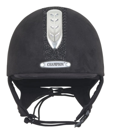 Buy Champion Junior X-Air Dazzle Riding Hat Black / Pink - Online for Equine