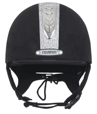 Buy Champion Junior X-Air Dazzle Riding Hat Navy - Online for Equine