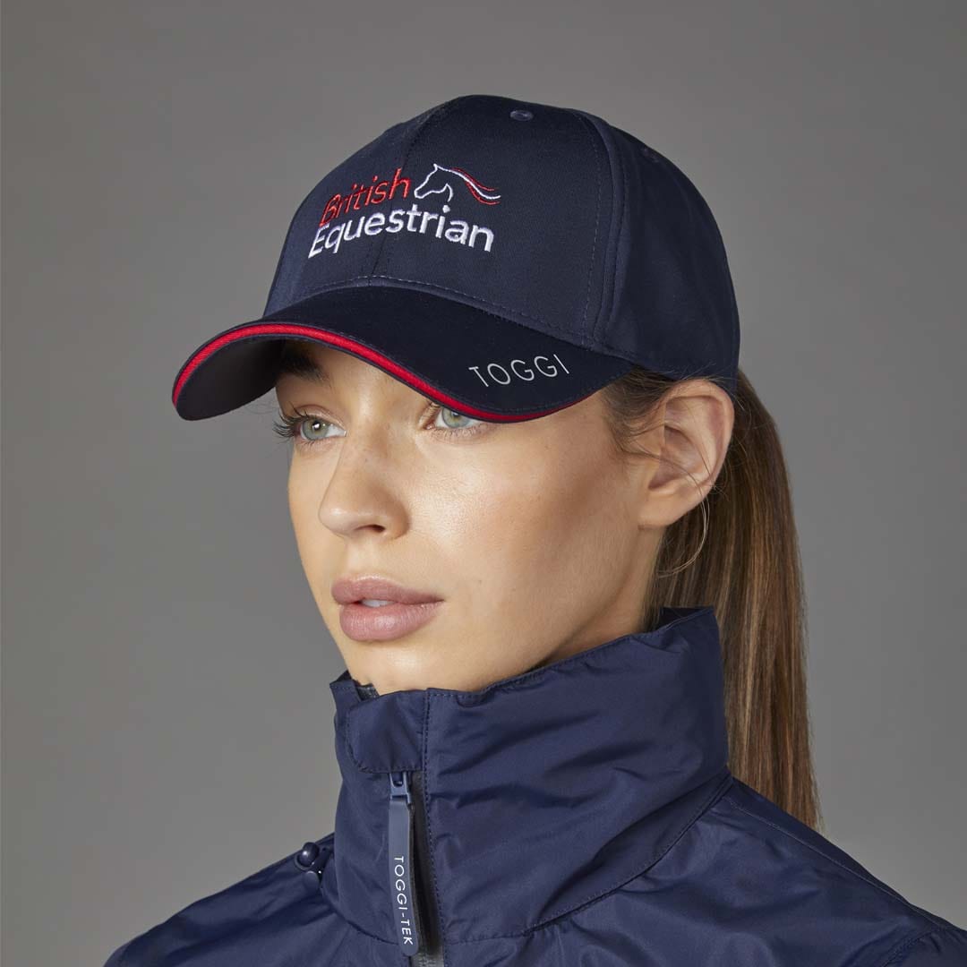 Buy the Toggi British Equestrian Shady Baseball Cap Online for Equine Online For Equine