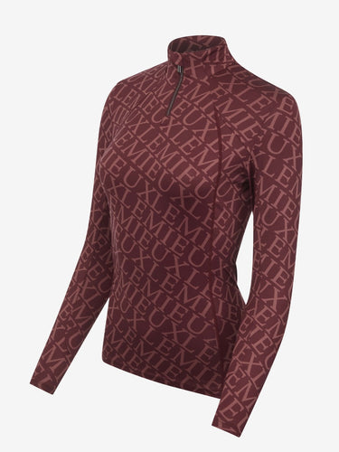 Buy Le Mieux Young Rider Fleur Merlot Base Layer | Online for Equine