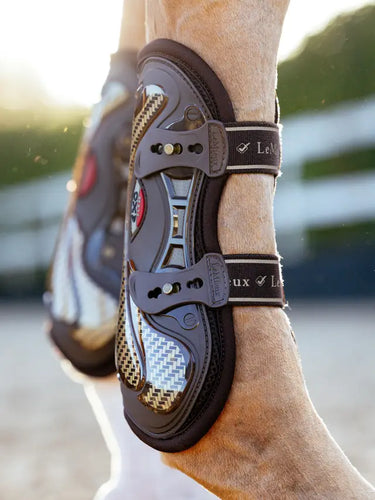 LeMieux Exo-Flex® Tendon Boot Brown/Gold