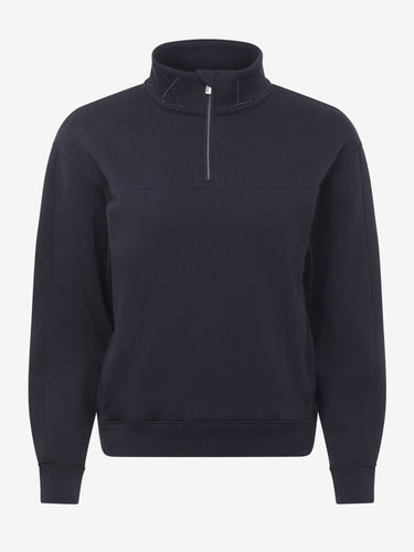 Buy Le Mieux Ladies Navy Kali Quarter Zip Sweater | Online for Equine