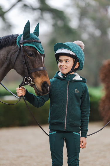 Buy LeMieux Mini Sherpa Lined Lily Hoodie Spruce| Online for Equine