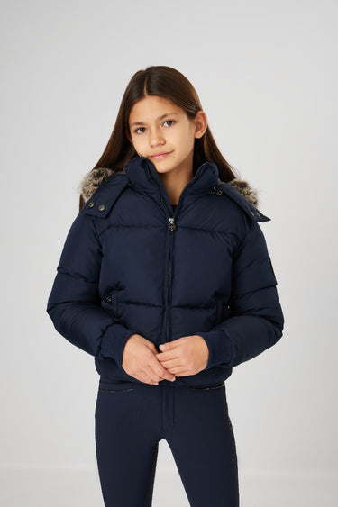 Buy Le Mieux Young Rider Navy Gia Puffer Jacket | Online for Equine