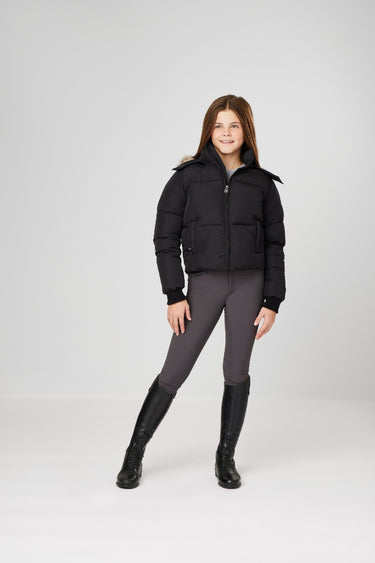 Buy Le Mieux Young Rider Black Gia Puffer Jacket | Online for Equine