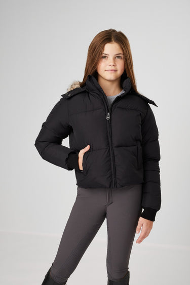Buy Le Mieux Young Rider Black Gia Puffer Jacket | Online for Equine