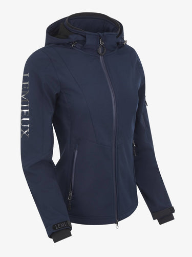 Buy the Le Mieux Celine Ladies Navy Soft Shell Jacket|Online for Equine