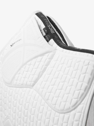 Buy LeMieux White ProSorb Plain 2 Pocket Close Contact Square| Online for Equine
