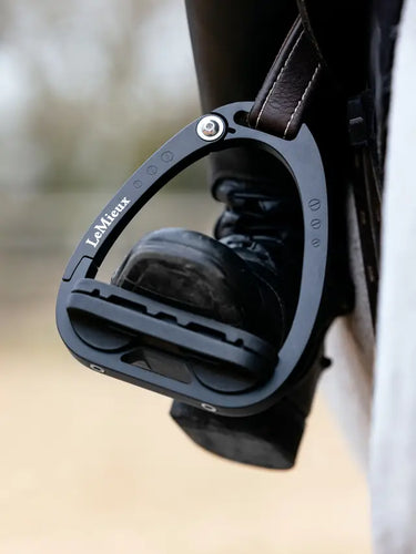 LeMieux Junior Vector Balance Stirrup Black