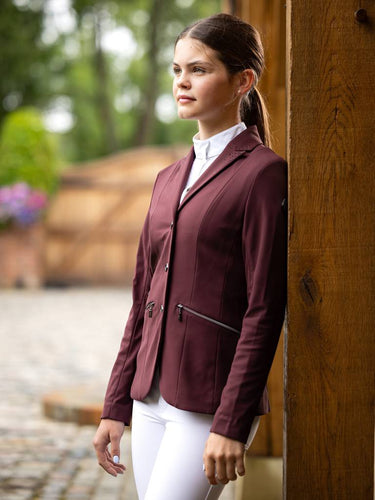 LeMieux Junior Pro Show Jacket Burgundy| Online For Equine