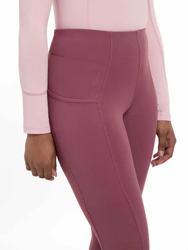 LeMieux Ladies Naomi Pull On Breeches Rosewood| Online For Equine