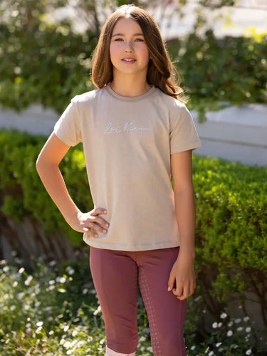 LeMieux Young Rider Arianna T-Shirt Almond| Online For Equine