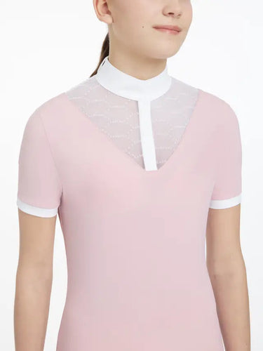 LeMieux Young Rider Eva Short Sleeve Show Shirt Blossom| Online For Equine