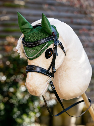 LeMieux Hobby Horse Fly Hood Hunter Green