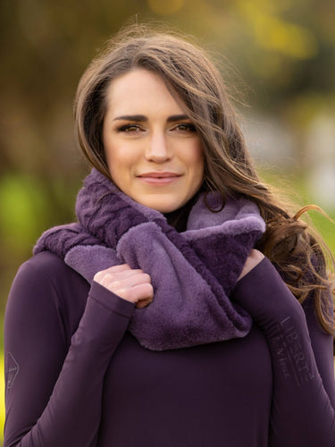 Buy the Le Mieux Cable Knit Fig Snood | Online for Equine