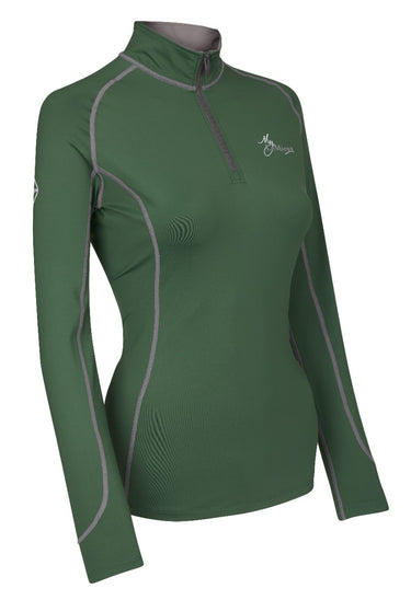 Le Mieux Ladies Hunter Green Base Layer