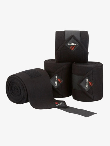 LeMieux Luxury Polo Bandages Black| Online For Equine