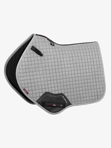 LeMieux Luxury Suede Close Contact Jump Square Grey| Online For Equine