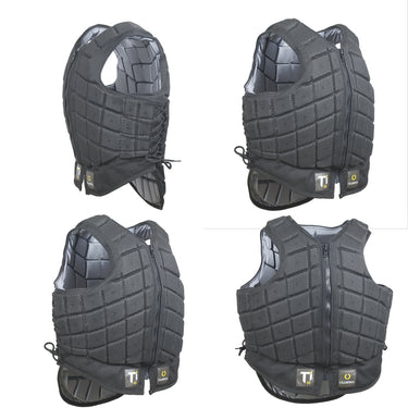 Buy the Champion Black Titanium Adults Ti22 Body Protector | Online for Equine