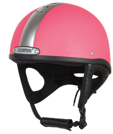 Champion Ventair Deluxe Pink Jockey Skull Helmet