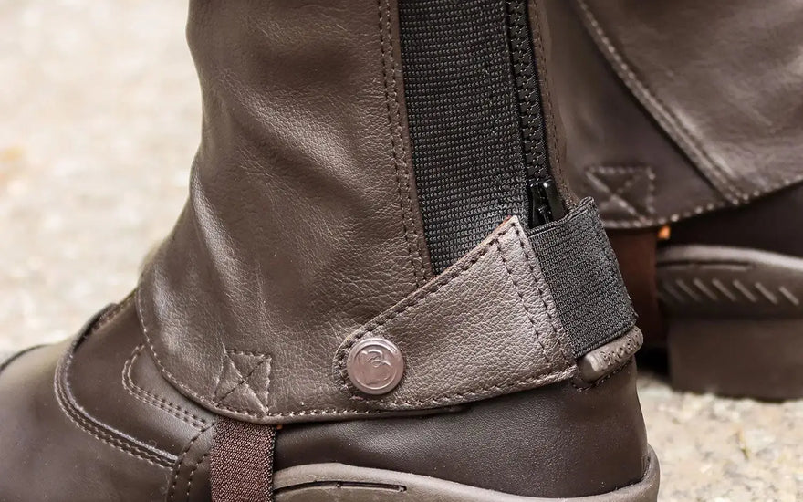 Brogini Marconia Easy-Care Brown Gaiters