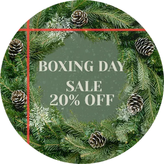 Boxing Day Sale 20% Off