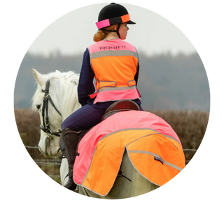 Horse Rider Hi Viz