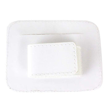 Buy the Woof Wear White Bridle Number Holder | Online for Equine