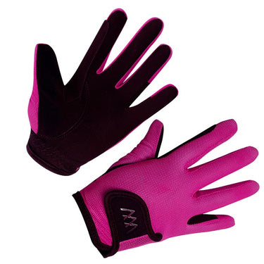 Buy the Woof Wear Young Rider Berry Pro Gloves | Online for Equine