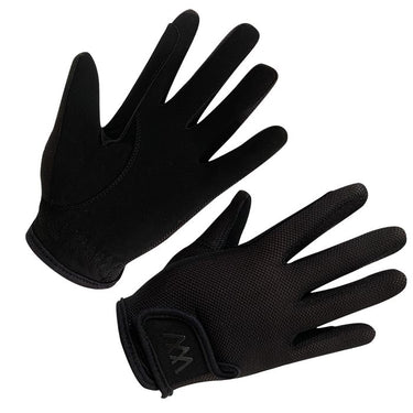 Buy the Woof Wear Young Rider Black Pro Gloves | Online for Equine
