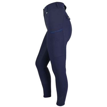 Buy Woof Wear Hybrid Full Seat Navy Riding Tights | Online for Equine