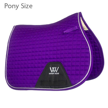 Buy the Woof Wear Ultra Violet Pony GP Saddle Cloth | Online for Equine