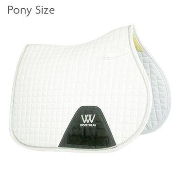 Buy the Woof Wear White Pony GP Saddle Cloth | Online for Equine