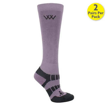 Buy the Woof Wear Young Rider Lilac Pro Sock | Online for Equine