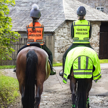 Buy the Woof Wear Orange Junior Hi Vis Riding Vest | Online for Equine