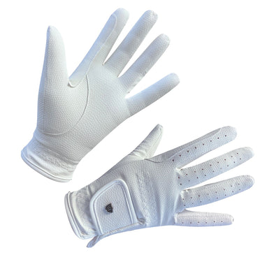 Buy the Woof Wear White Competition Gloves | Online for Equine