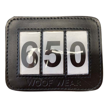 Buy the Woof Wear Black Bridle Number Holder | Online for Equine