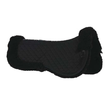 Buy the Woof Wear Black Sheepskin Half Pad | Online for Equine