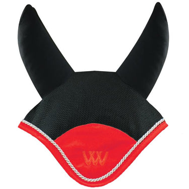 Buy the Woof Wear Royal Red Ergonomic Fly Veil | Online for Equine
