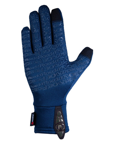 Buy Roeckl Navy Blue Weldon Touchscreen Gloves| Online for Equine
