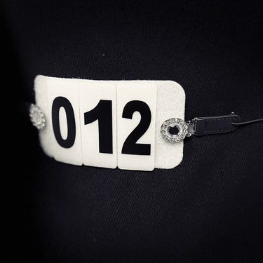 Equetech Crystal Showing Number Clips
