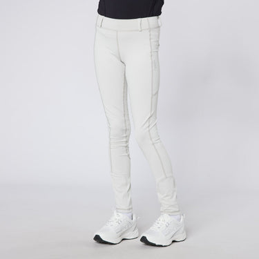 Cameo Equine Pale Grey Junior Performance Tights